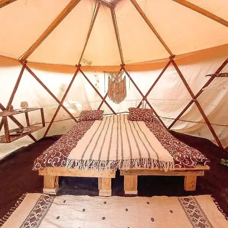 Luxusní stan Eco Glamping - Carpathians. Retreat Hub Dzin Space Verchovyna