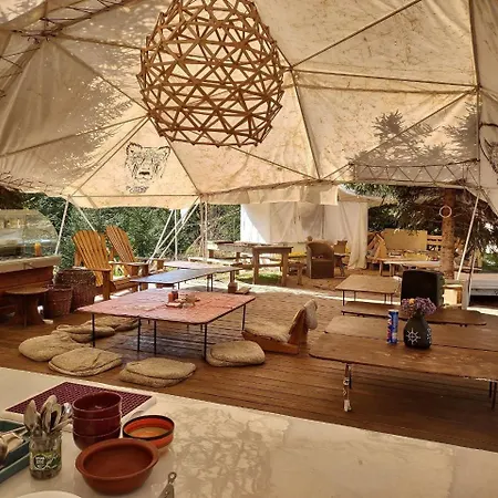 Luxury tent Eco Glamping - Carpathians. Retreat Hub Dzin Space Verkhovyna
