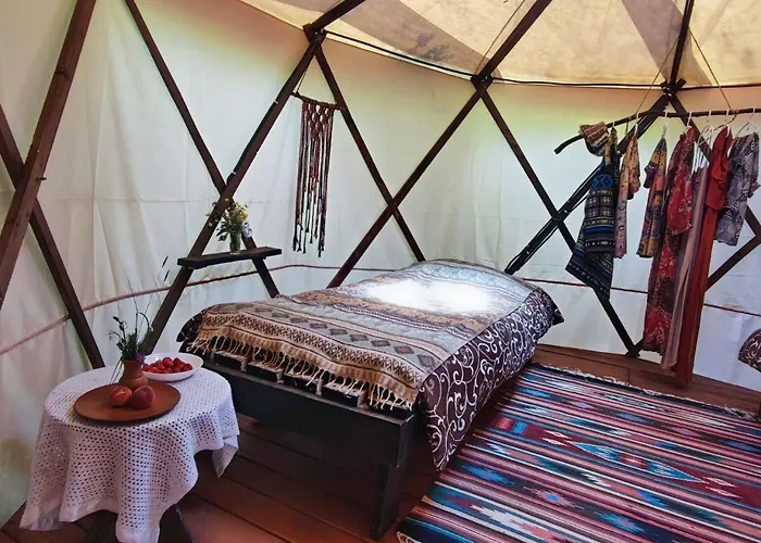 Eco Glamping - Carpathians. Retreat Hub Dzin Space 豪华帐篷